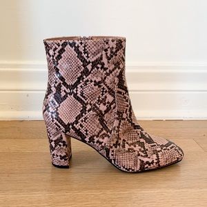 Anthropologie ankle booties